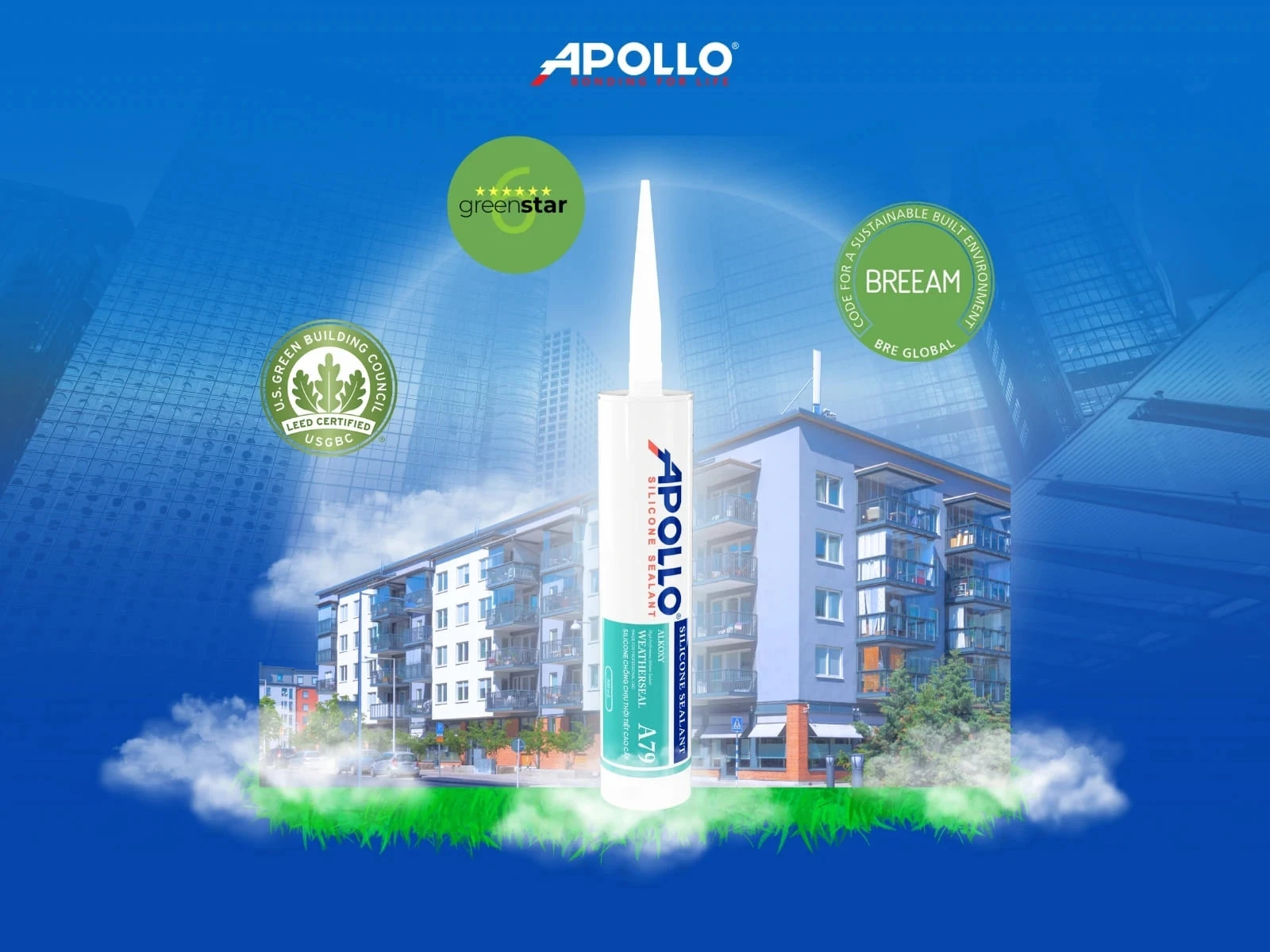 Apollo Weatherseal A79 – keo thời tiết với khả năng giảm phát thải VOC